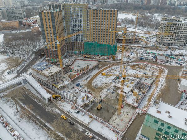 Ход строительства ЖК «Михалковский» за Февраль 2023 г., фото №3