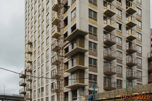 Ход строительства ЖК «Большая Академическая 85» за Октябрь 2025 г., фото №4