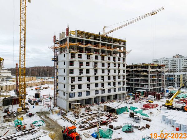 Ход строительства ЖК «Полар» за Февраль 2023 г., фото №2