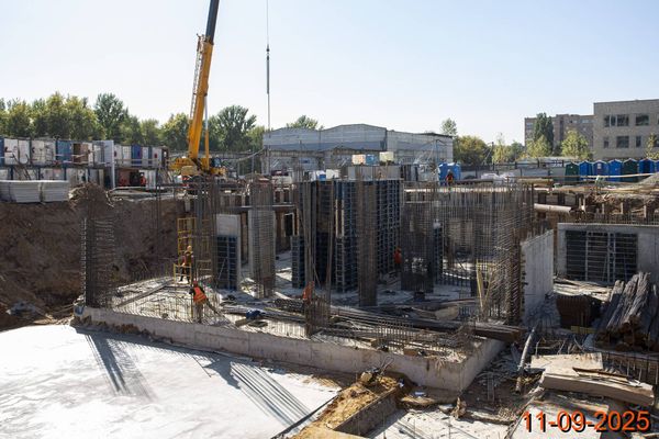 Ход строительства ЖК «Кавказский бульвар 51» за Сентябрь 2025 г., фото №3