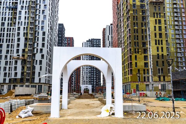 Ход строительства ЖК «Южные сады» за Июнь 2025 г., фото №4