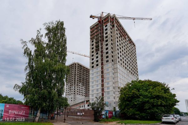 Ход строительства ЖК «Парксайд» за Июль 2023 г., фото №2