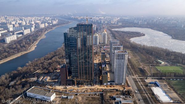 Ход строительства ЖК «Вейв» за Февраль 2025 г., фото №5