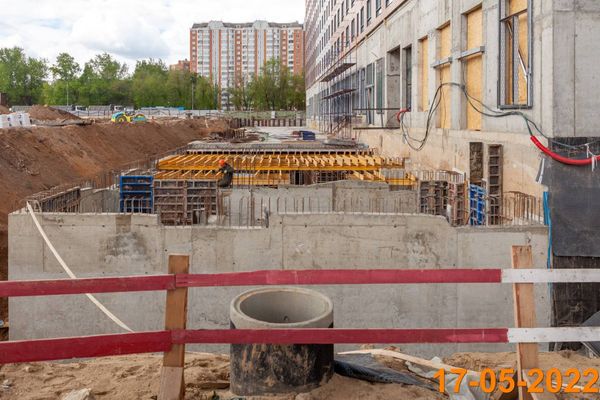 Ход строительства ЖК «Кольская 8» за Май 2022 г., фото №3