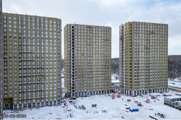 Ход строительства ЖК «Парксайд» за Февраль 2024 г., фото №3