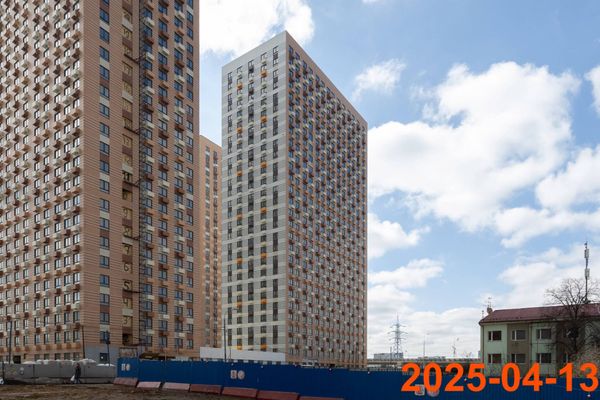 Ход строительства ЖК «Амурский парк» за Апрель 2025 г., фото №2