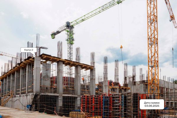Ход строительства ЖК «НОВА» за Июнь 2025 г., фото №3