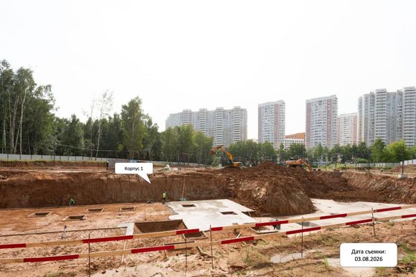 Ход строительства ЖК «Литературный Квартал» за Август 2026 г., фото №4