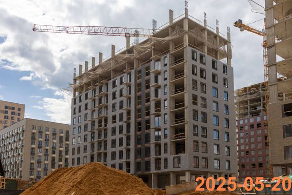 Ход строительства ЖК «Никольские луга» за Май 2025 г., фото №3