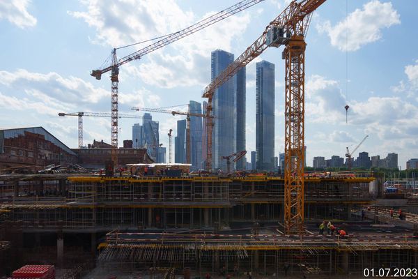 Ход строительства ЖК «Бадаевский» за Июль 2023 г., фото №3