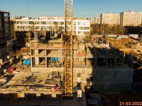 Ход строительства ЖК «Кронштадтский 9» за Март 2022 г., фото №4