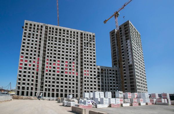 Ход строительства ЖК «Квартал Румянцево» за Апрель 2023 г., фото №4