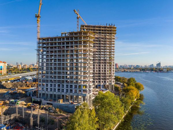 Ход строительства ЖК «Дрим Рива» за Сентябрь 2025 г., фото №3