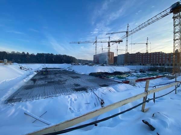 Ход строительства ЖК «Середневский лес» за Январь 2021 г., фото №3