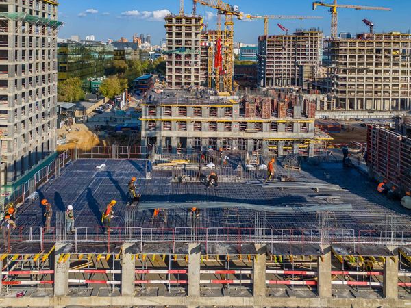 Ход строительства ЖК «Сет» за Сентябрь 2025 г., фото №5