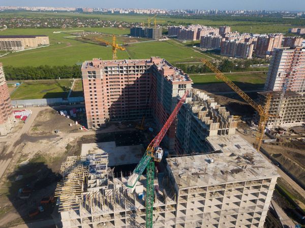 Ход строительства ЖК «Самолёт» за Май 2021 г., фото №4