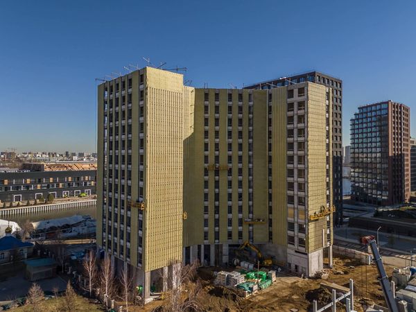 Ход строительства ЖК «Ривер Парк Коломенское» за Март 2025 г., фото №2