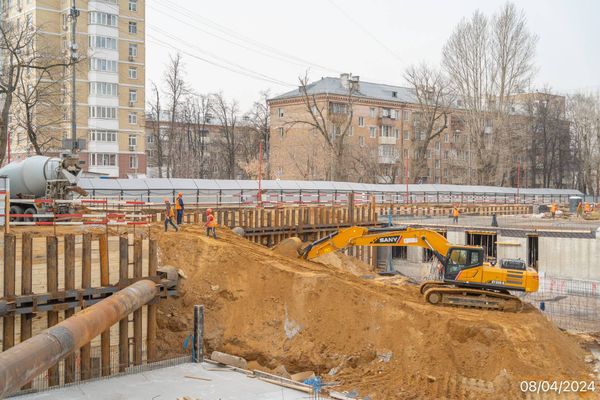 Ход строительства ЖК «Семеновский парк 2» за Апрель 2024 г., фото №4