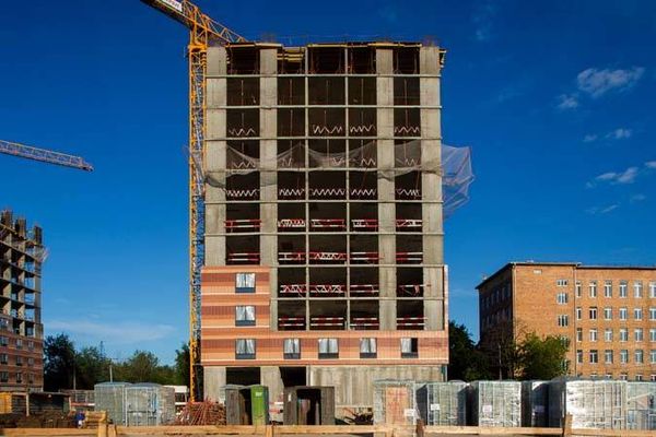 Ход строительства ЖК «Второй Нагатинский» за Июнь 2021 г., фото №2