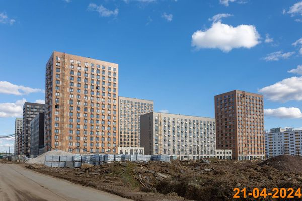 Ход строительства ЖК «Никольские луга» за Апрель 2024 г., фото №4