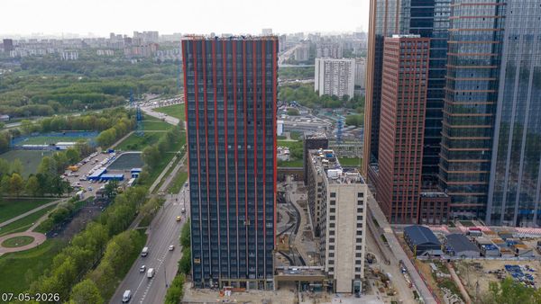 Ход строительства ЖК «Вейв» за Май 2026 г., фото №3