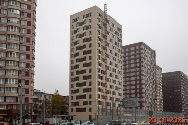 Ход строительства ЖК «Юнино» за Октябрь 2025 г., фото №4