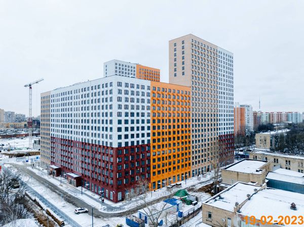 Ход строительства ЖК «Кольская 8» за Февраль 2023 г., фото №2