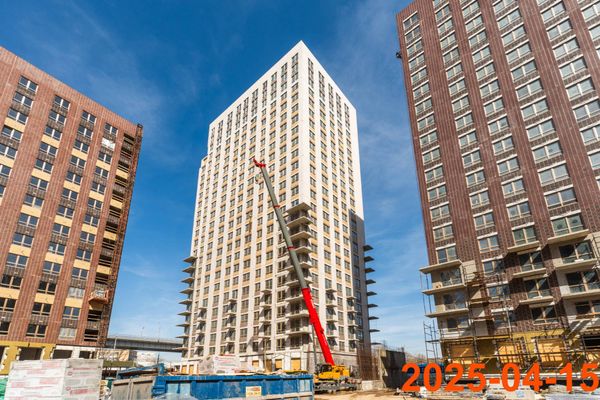 Ход строительства ЖК «Большая Академическая 85» за Апрель 2025 г., фото №4