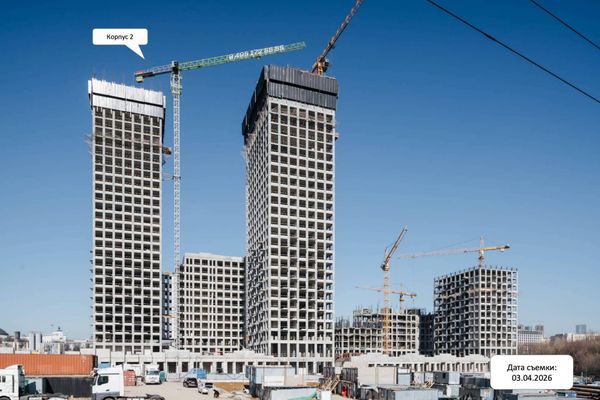 Ход строительства ЖК «НОВА» за Апрель 2026 г., фото №3