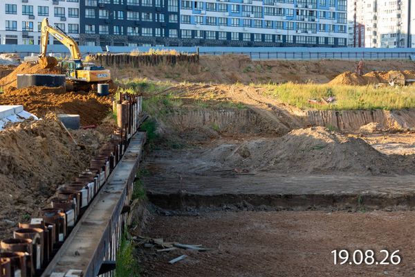 Ход строительства ЖК «Деснаречье» за Август 2026 г., фото №3
