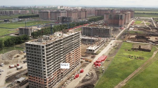 Ход строительства ЖК «Самолёт» за Май 2022 г., фото №3