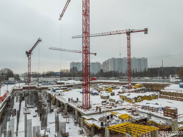 Ход строительства ЖК «Варшавские ворота» за Декабрь 2023 г., фото №3