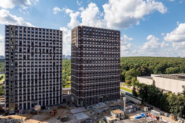 Ход строительства ЖК «Парксайд» за Август 2024 г., фото №2