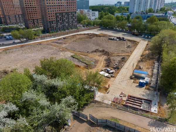 Ход строительства ЖК «Варшавские ворота» за Май 2023 г., фото №5