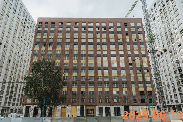 Ход строительства ЖК «Большая Академическая 85» за Июнь 2025 г., фото №5