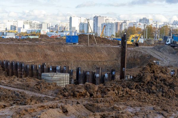 Ход строительства ЖК «Южные сады» за Октябрь 2022 г., фото №2