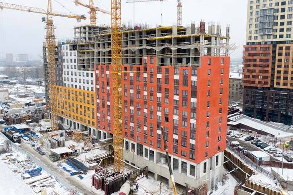 Ход строительства ЖК «Волжский парк» за Декабрь 2020 г., фото №3