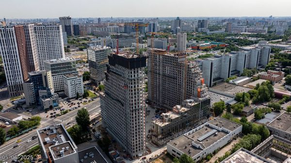 Ход строительства ЖК «Обручева 30» за Июнь 2025 г., фото №2