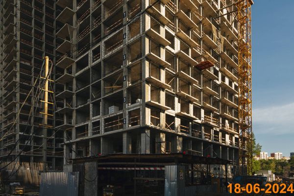 Ход строительства ЖК «Кутузовский квартал» за Июнь 2024 г., фото №3