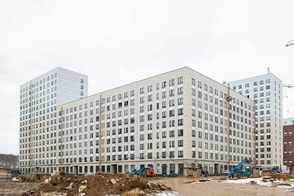Ход строительства ЖК «Саларьево парк» за Март 2021 г., фото №3