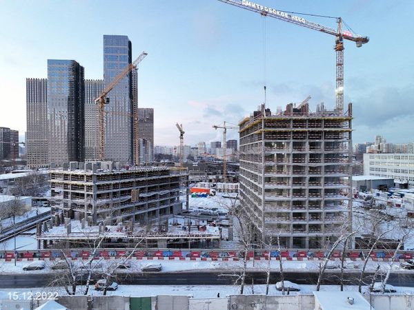 Ход строительства ЖК «Дмитровское небо» за Декабрь 2022 г., фото №3