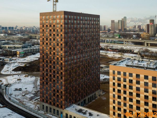 Ход строительства ЖК «Большая Академическая 85» за Декабрь 2022 г., фото №5