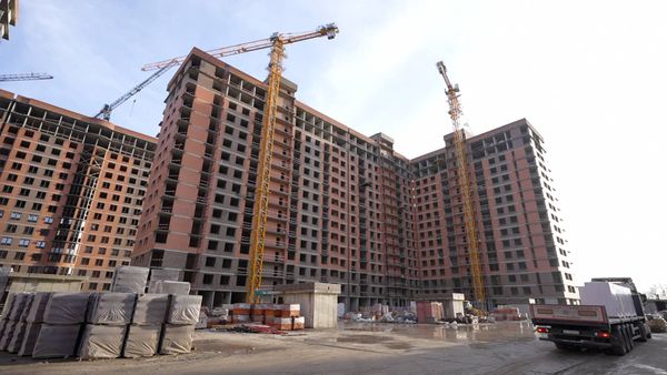 Ход строительства ЖК «Самолёт» за Январь 2025 г., фото №3