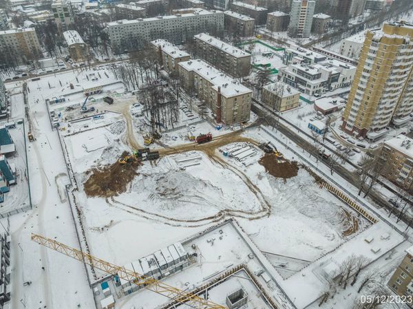 Ход строительства ЖК «Семеновский парк 2» за Декабрь 2023 г., фото №3