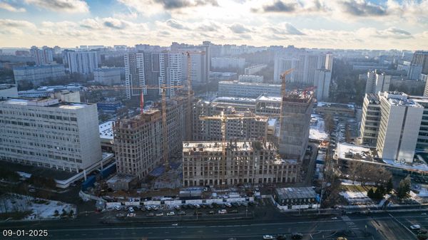 Ход строительства ЖК «Обручева 30» за Январь 2025 г., фото №4