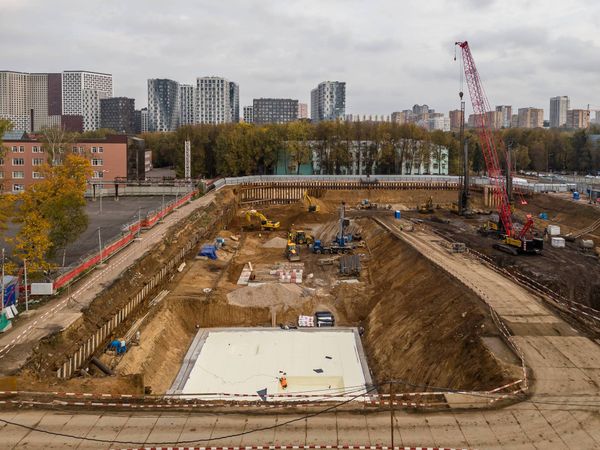 Ход строительства ЖК «Сет» за Октябрь 2024 г., фото №2