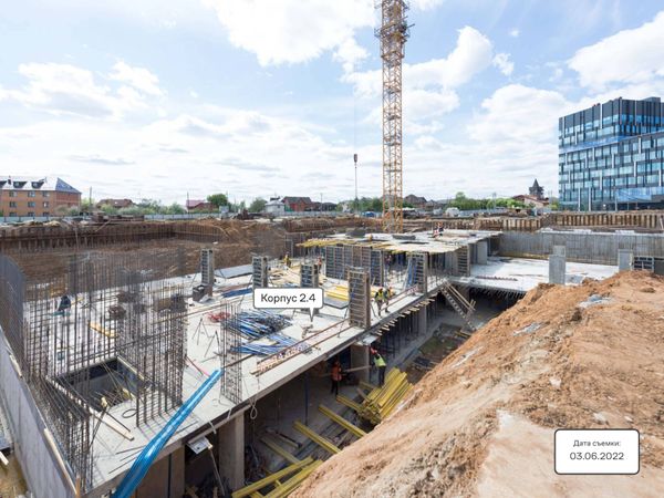 Ход строительства ЖК «Тропарево Парк» за Июнь 2022 г., фото №5