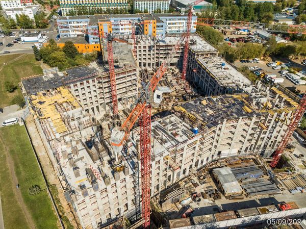 Ход строительства ЖК «Варшавские ворота» за Сентябрь 2024 г., фото №4