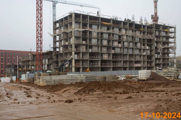 Ход строительства ЖК «Середневский лес» за Октябрь 2024 г., фото №3