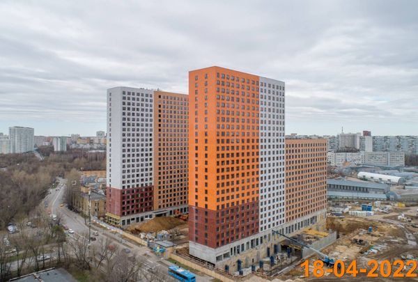 Ход строительства ЖК «Кольская 8» за Апрель 2022 г., фото №2